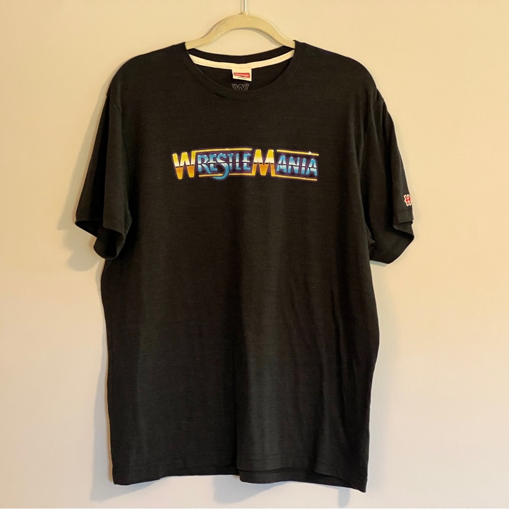 HOMAGE Black WrestleMania Tee